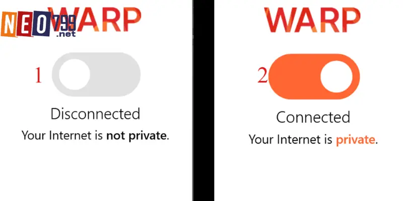 Đăng nhập với WARP 1.1.1.1 để bắt đầu quá trình cược 